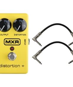 Pedal de Distorsión MXR M104 con Cables de Conexión