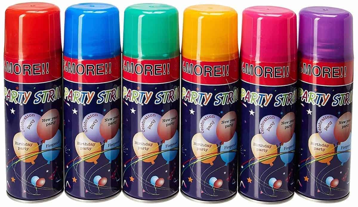 ¡Sorpresa...Divertida! Caja de Espuma de Fiesta, Azul, 24