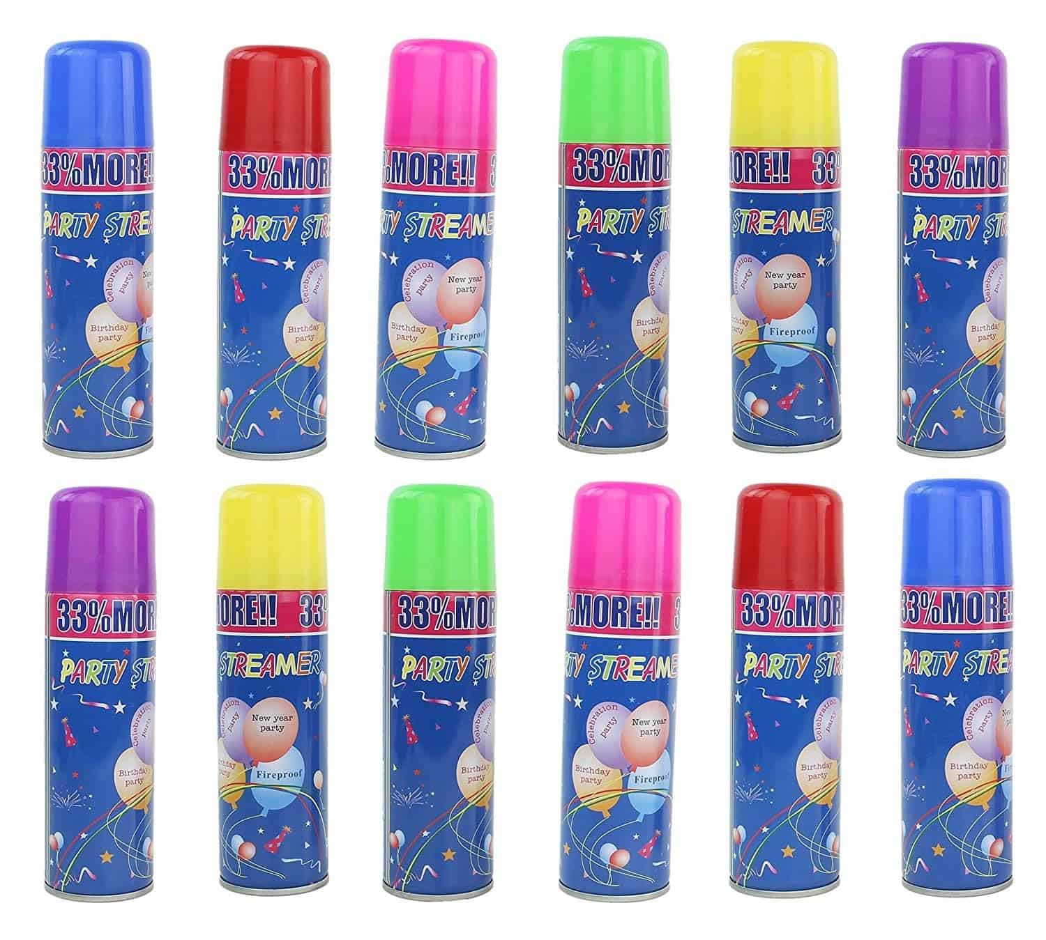 ¡Sorpresa...Divertida! Caja de Espuma de Fiesta, Azul, 24 - Imagen 3