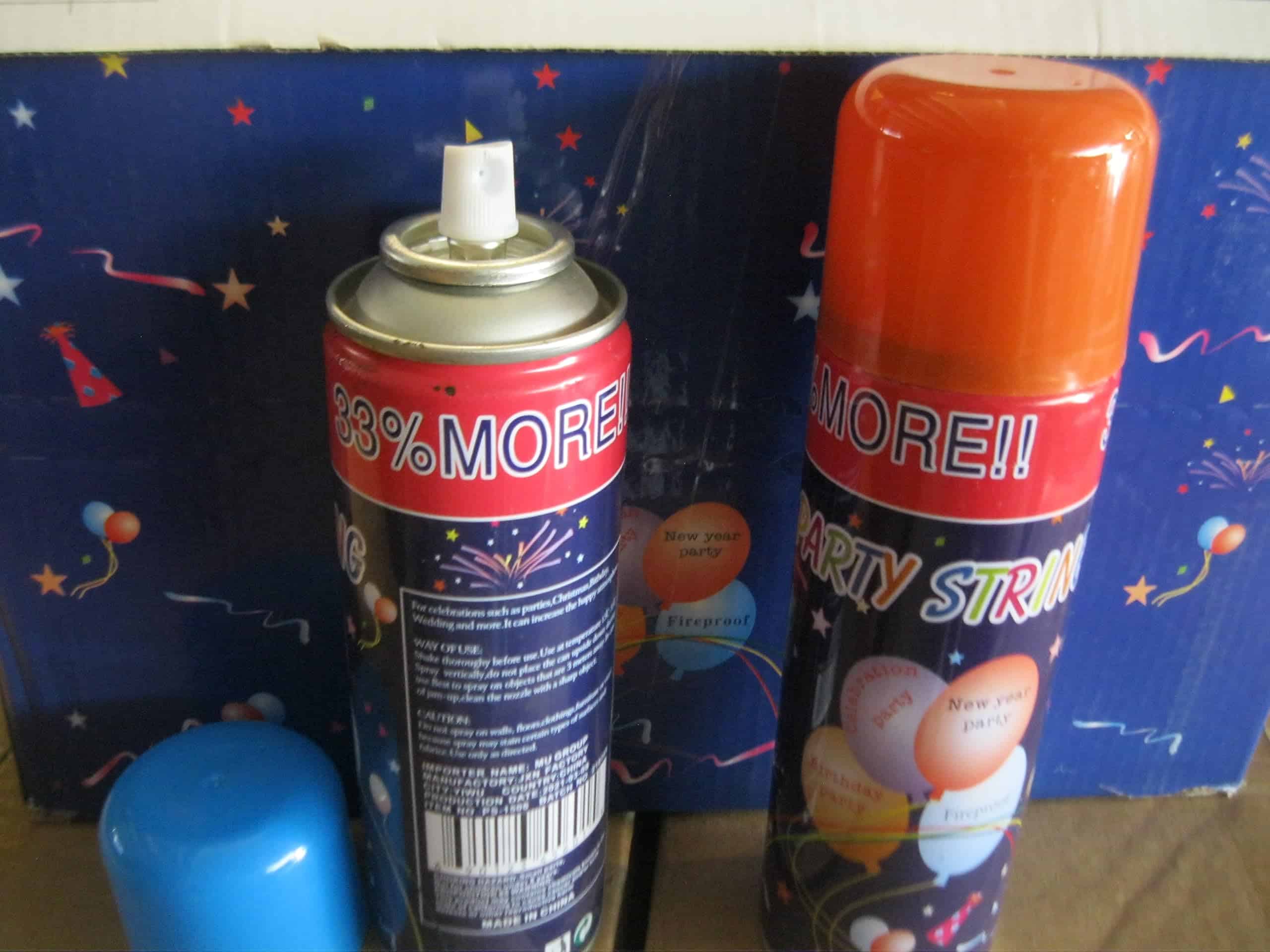 ¡Sorpresa...Divertida! Caja de Espuma de Fiesta, Azul, 24 - Imagen 5