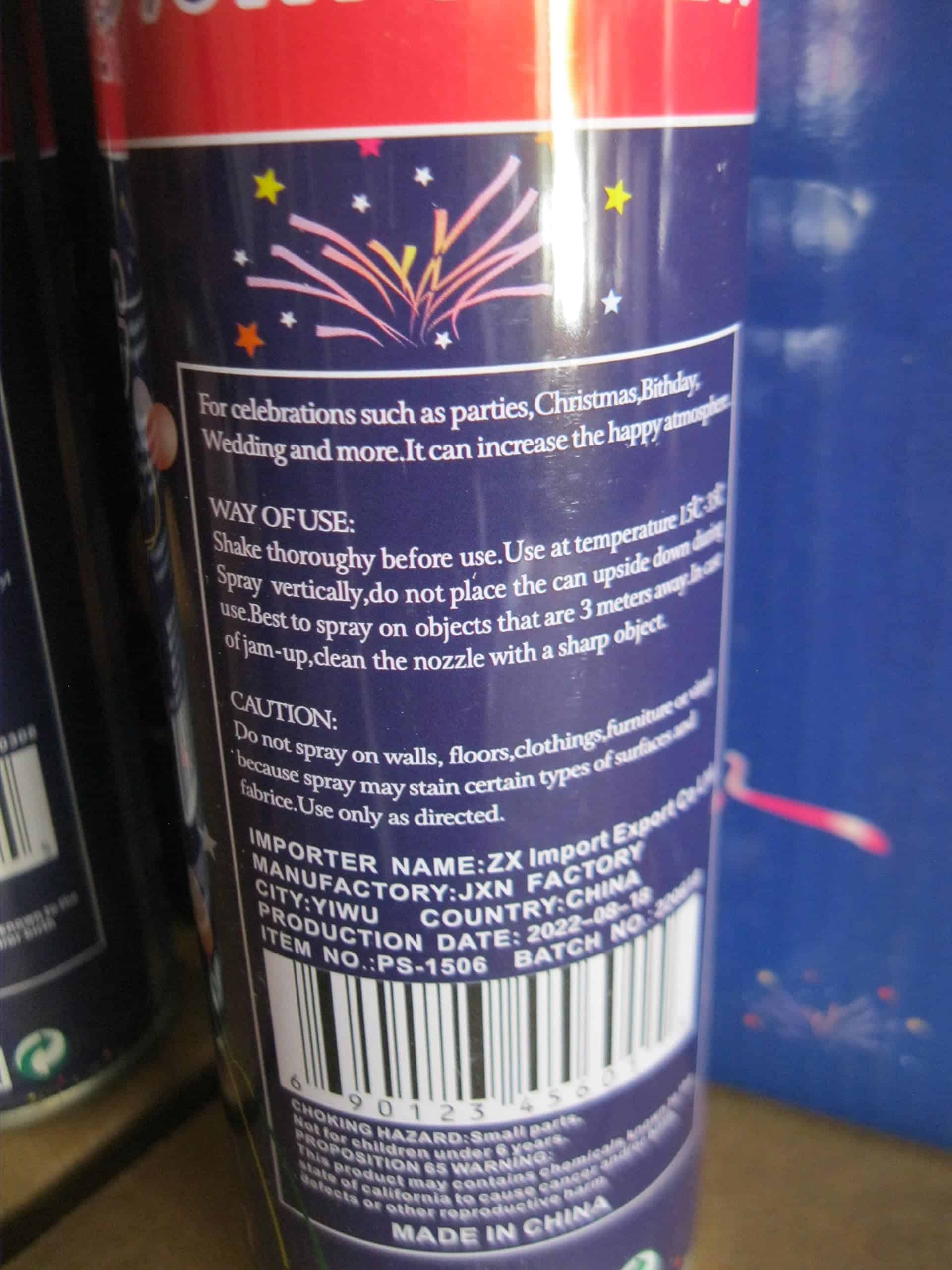 ¡Sorpresa...Divertida! Caja de Espuma de Fiesta, Azul, 24 - Imagen 6