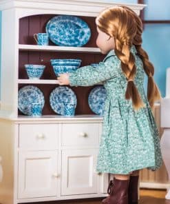 Armario de Cocina de Madera para Muñecas de 18 Pulgadas,