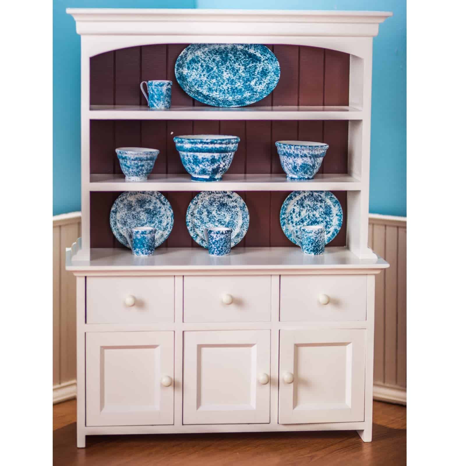 Armario de Cocina de Madera para Muñecas de 18 Pulgadas, - Imagen 4