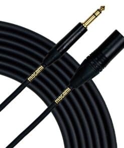 Cable de conexión balanceado Mogami Gold TRSXLRM-25 de 1/4