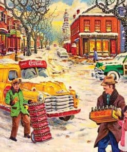 Rompecabezas Springbok - Coca-Cola Hometown - Rompecabezas