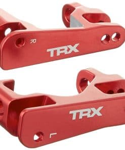 Bloques de Caster de Aluminio Anodizado Rojo Traxxas 6832R