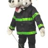 Títere de Perro Bombero Dálmata de 25", Cuerpo Completo,