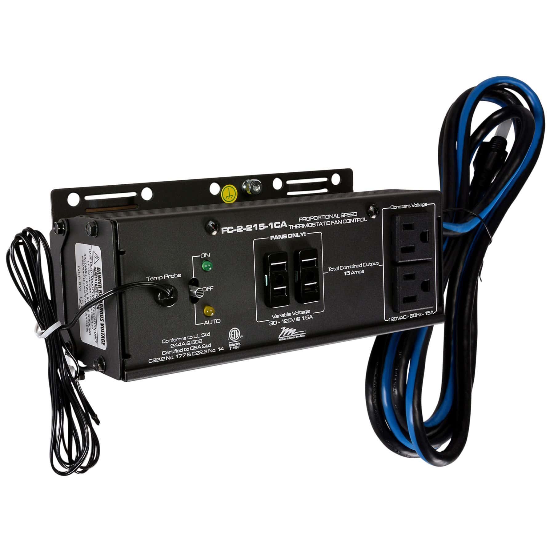 Controlador de Ventilador Termostático de Velocidad