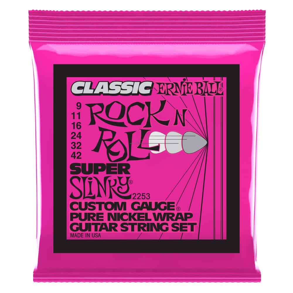Cuerdas de Guitarra Eléctrica Ernie Ball - Super Slinky
