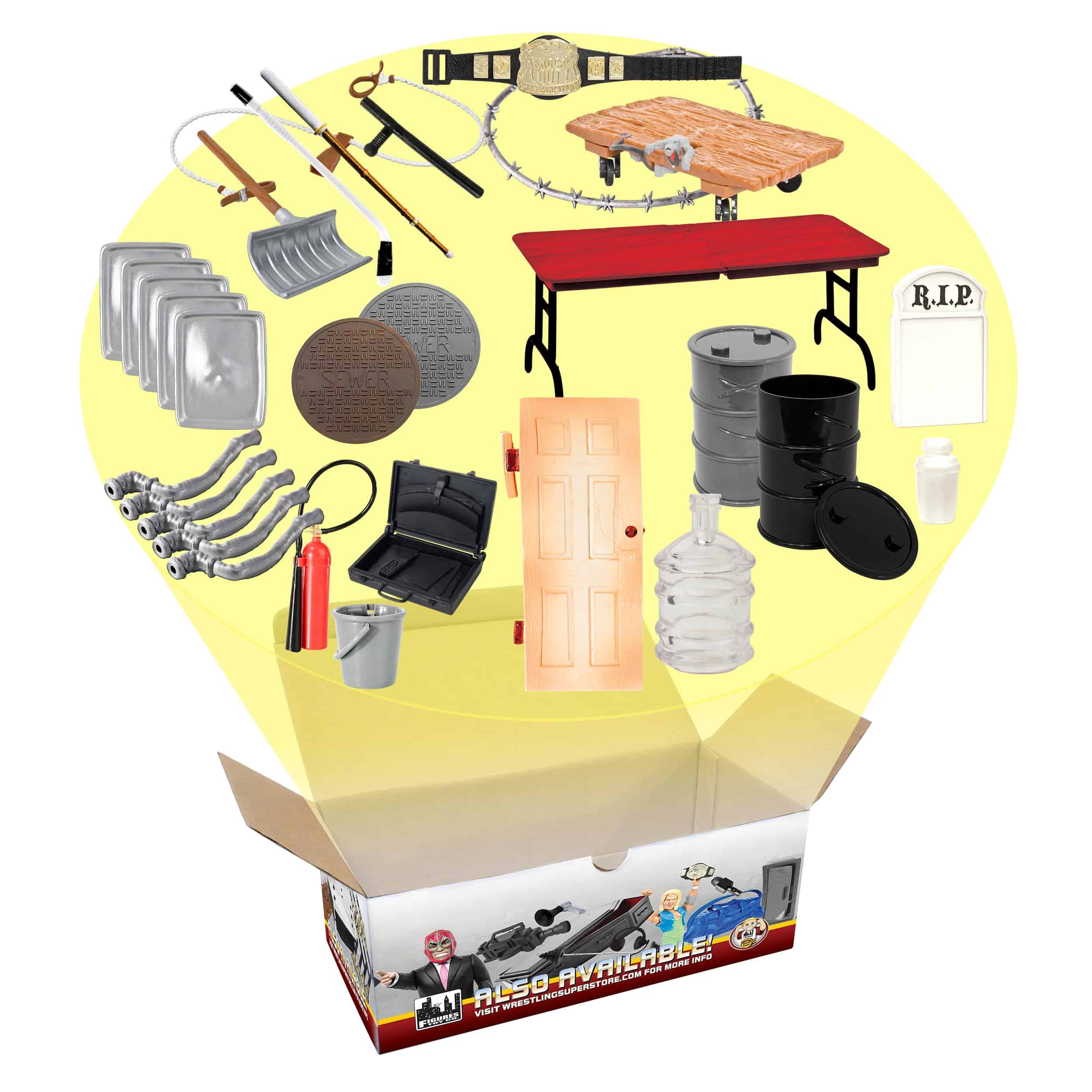 Paquete de Accesorios Masivo de 30 Piezas para Figuras de