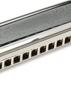 Armónica Cromática Hohner Super Chromonica Plata, Tono de G