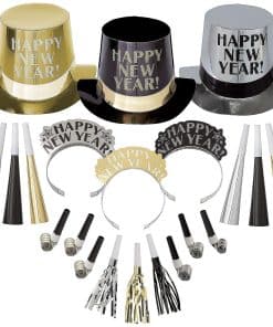 Kit de Fiesta de Año Nuevo 2024 Amscan Get The Party