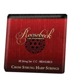 Set de Cuerdas para Arpa de Cruced de Roosebeck de 38