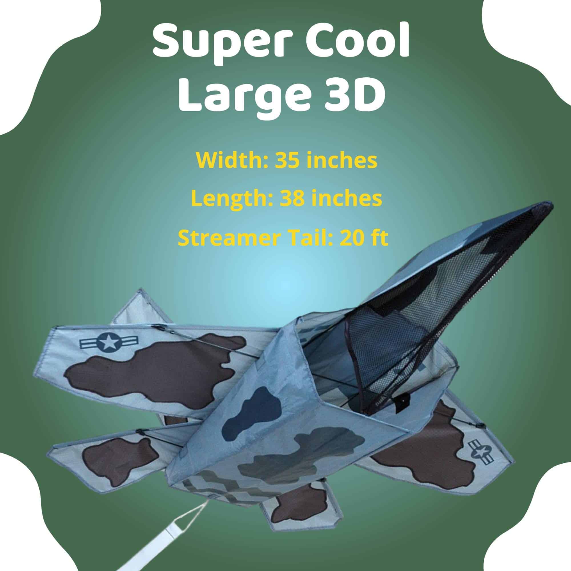 Cometa 3D Jet Stealth Attack Design de Premier Kites | - Imagen 8