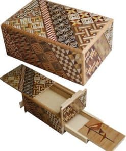 Rompecabezas Japonés de 5 Sun 10 Pasos con Cajón Oculto