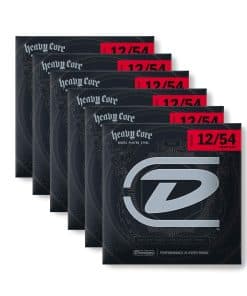 6 Sets de Cuerdas para Guitarra Eléctrica Dunlop DHCN1254