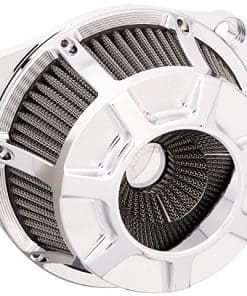 Kit de filtro de aire cromado de la serie Inverted de Arlen