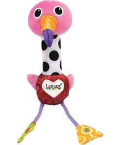 Juguete Sonajero Lamaze Cheery Chirpers Flamenco