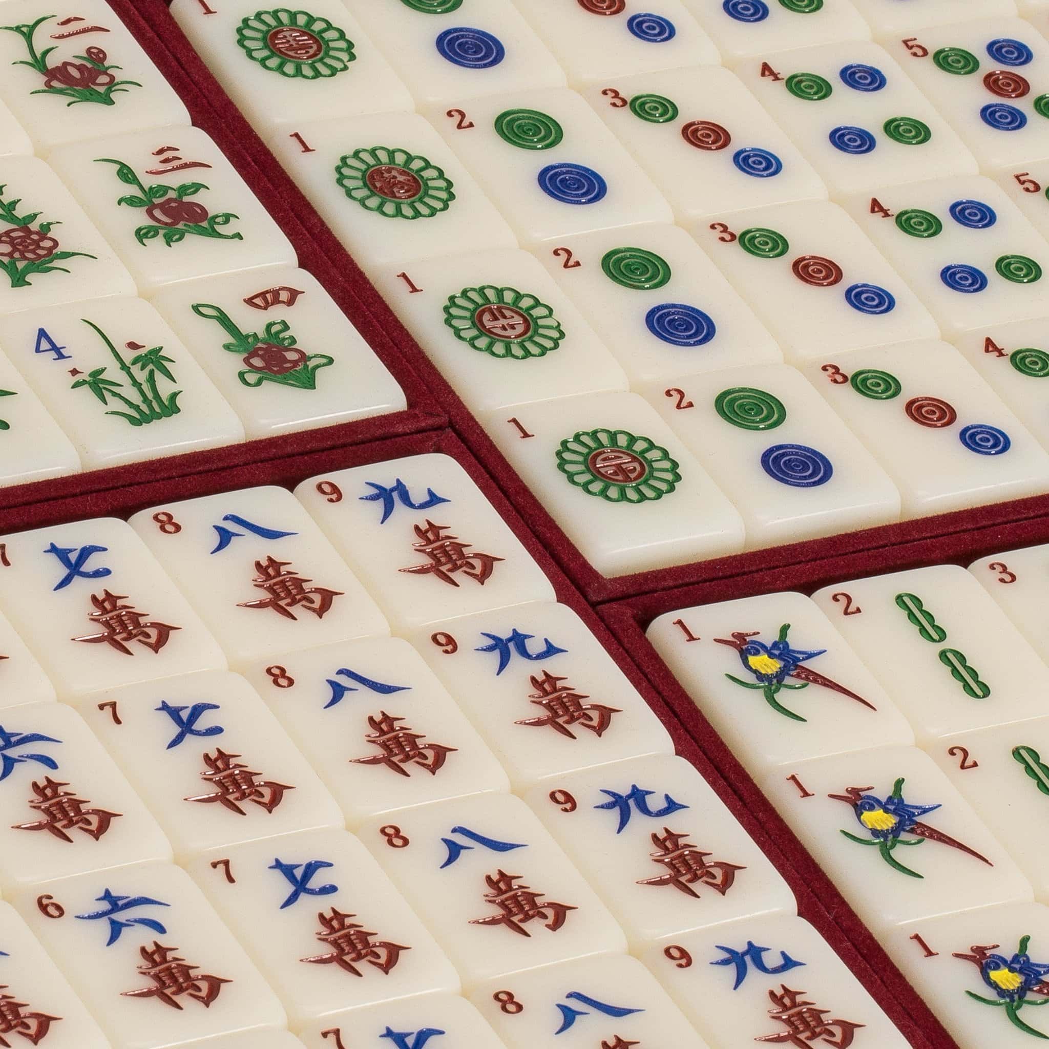 Juego de Mahjong Profesional de Yellow Mountain Imports, - Imagen 3