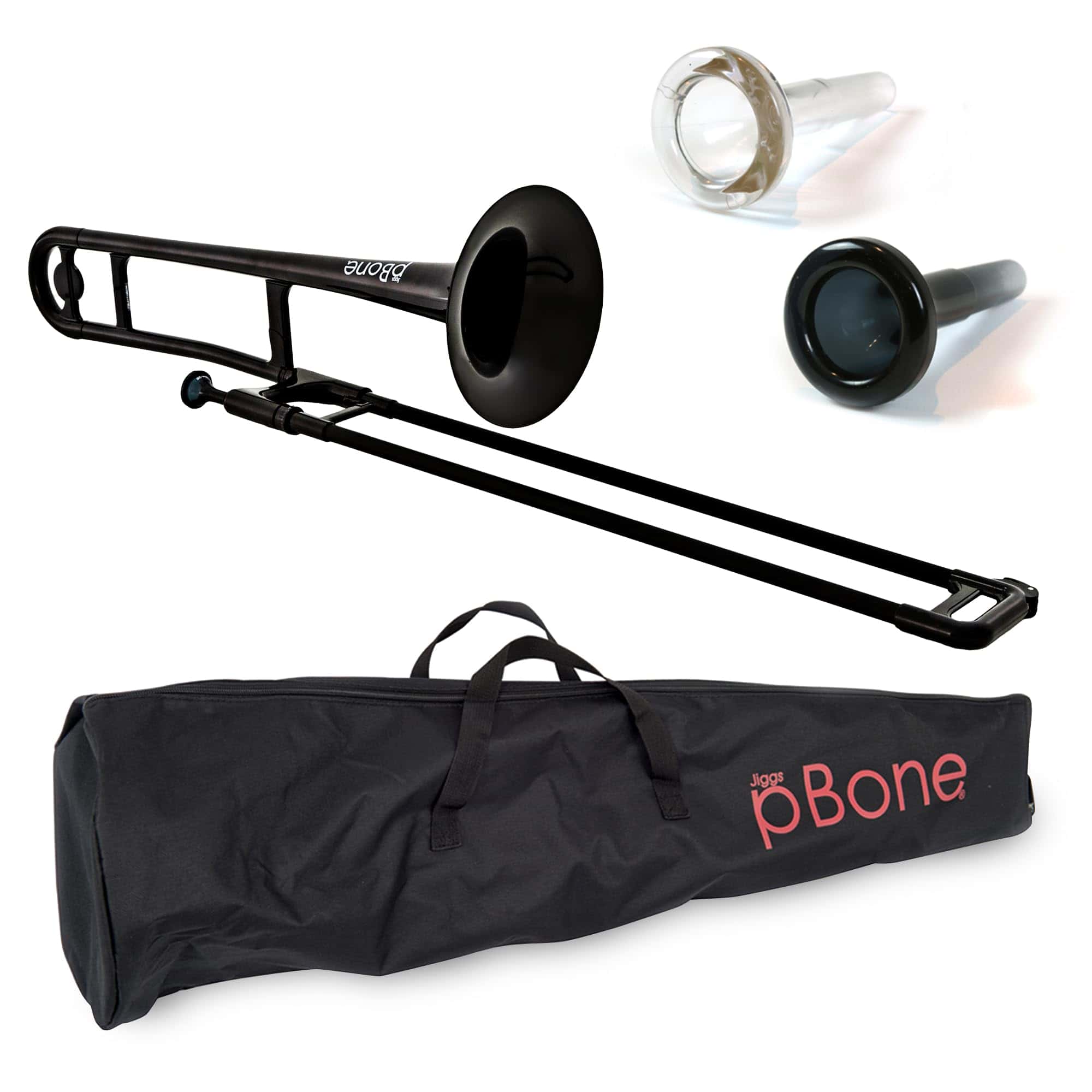 Trombón de plástico pBone PINSTRUMENTS - Boquillas y Bolsa