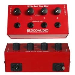 Redco RED-200 Little Red Cue Box Headphone Distribution by