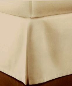 Faldón de Cama King Charter Club Damask Solid 500T Natural