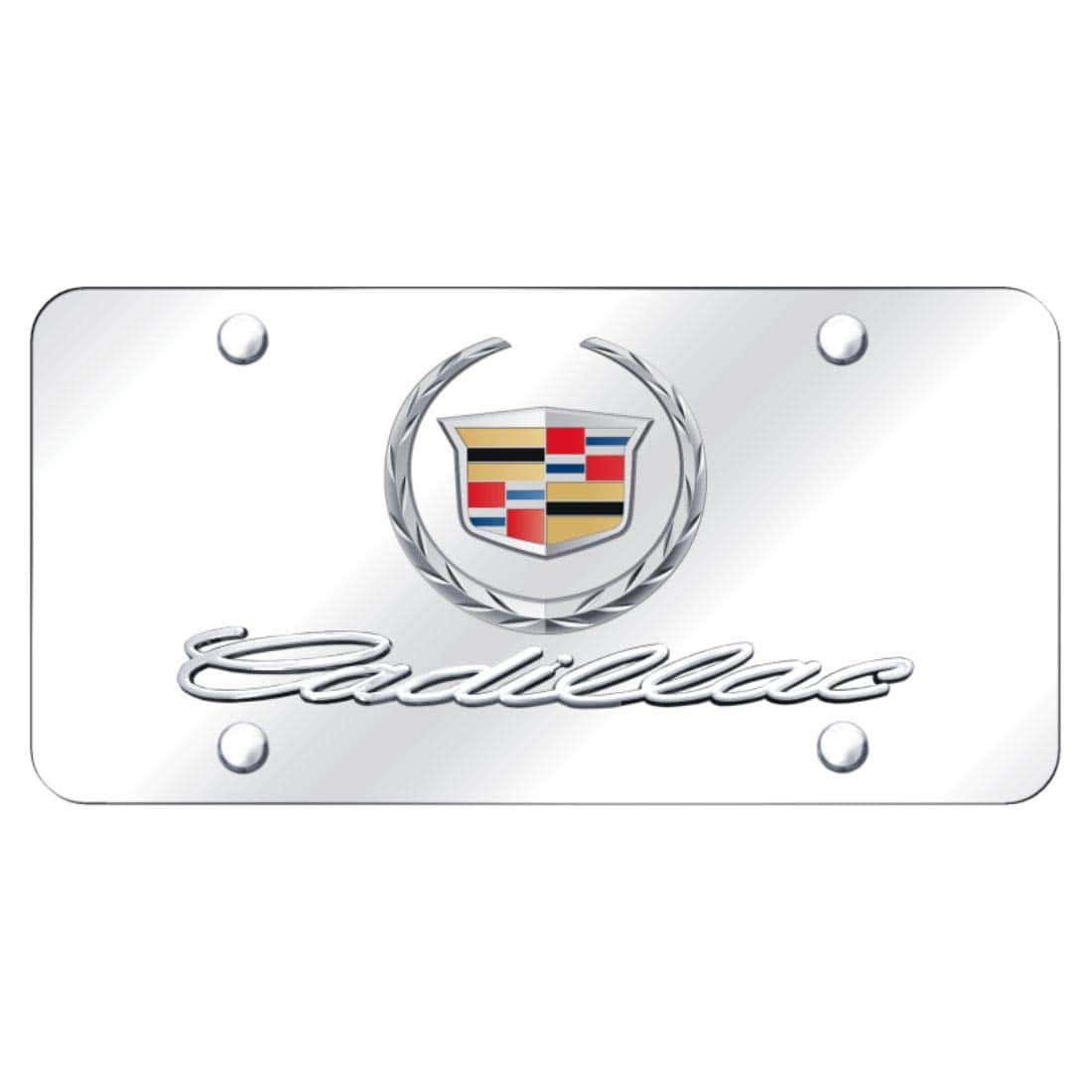 Marco de la Placa de Licencia de Cadillac Au-TOMOTIVE GOLD