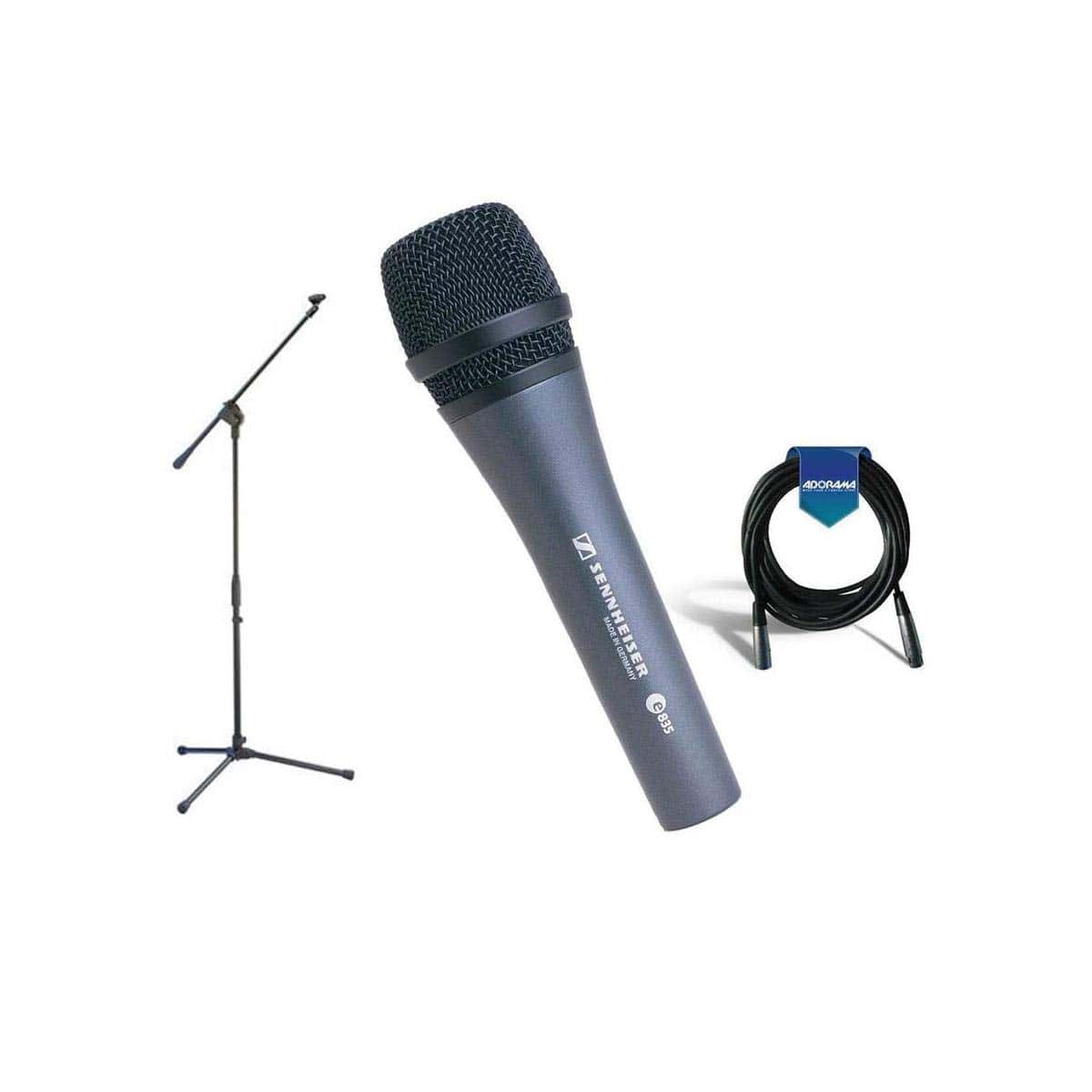 Paquete de Micrófono Vocal Dinámico Sennheiser E 835 con