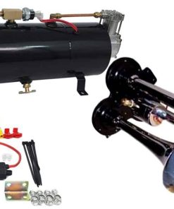 Kit de Tren de 3 Trompetas Air Horn - Sistema de Aire 110
