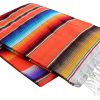Manta Mexicana Serape Del Mex (Extra Grande, Naranja)