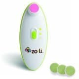 Cortauñas de bebé Zo-li Buzz B con 3 almohadillas verdes de