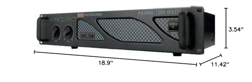 EMB Pro - PA6400 - Amplificador de Potencia Profesional - Imagen 9