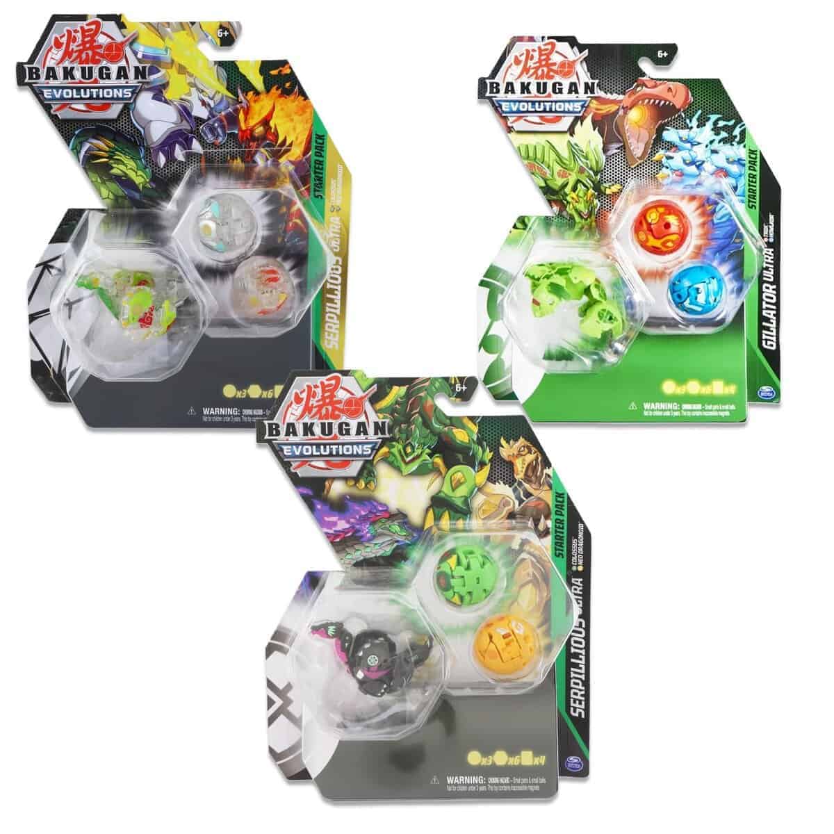 Paquete de Inicio de Juguetes de Figuras Ultra Bakugan - - Imagen 4