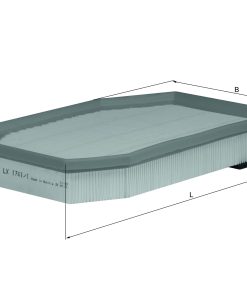 Filtro de aire MAHLE LX 1741/1