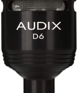 Micrófono Dinámico Cardioide Audix D6 para Bombo y Bajos