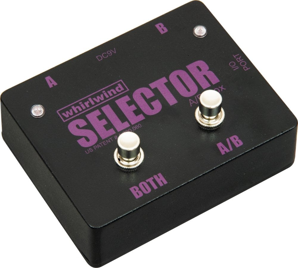 Selector de Canales de Instrumentos Whirlwind A/B con