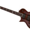 Guitarra Eléctrica ESP LTD EC-1000 para Zurdos, See Thru