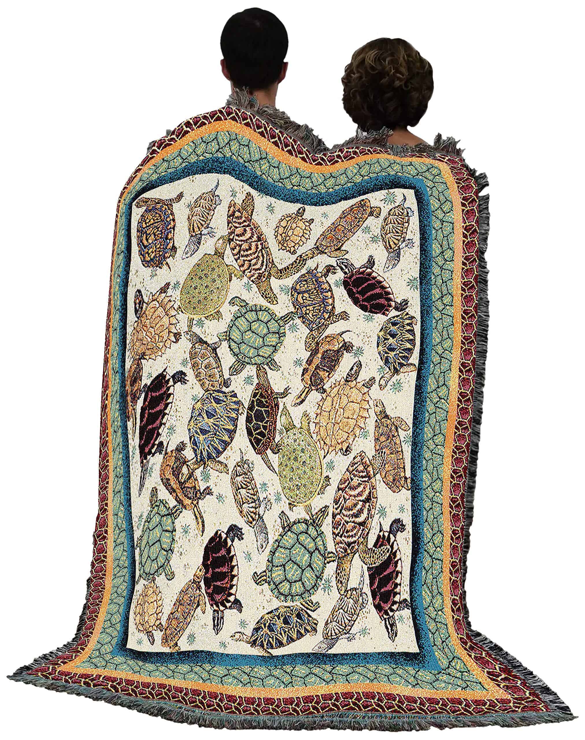 Manta de Tortugas de Pure Country Weavers por Elena - Imagen 4