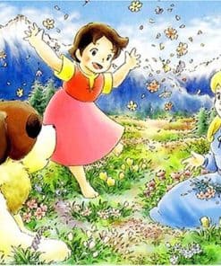 Rompecabezas La Niña de los Alpes Heidi ¡Ya Llegó la