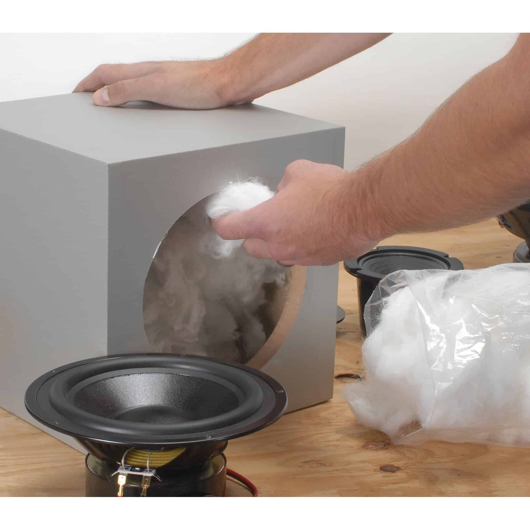 Material de amortiguación de sonido de gabinete de altavoz