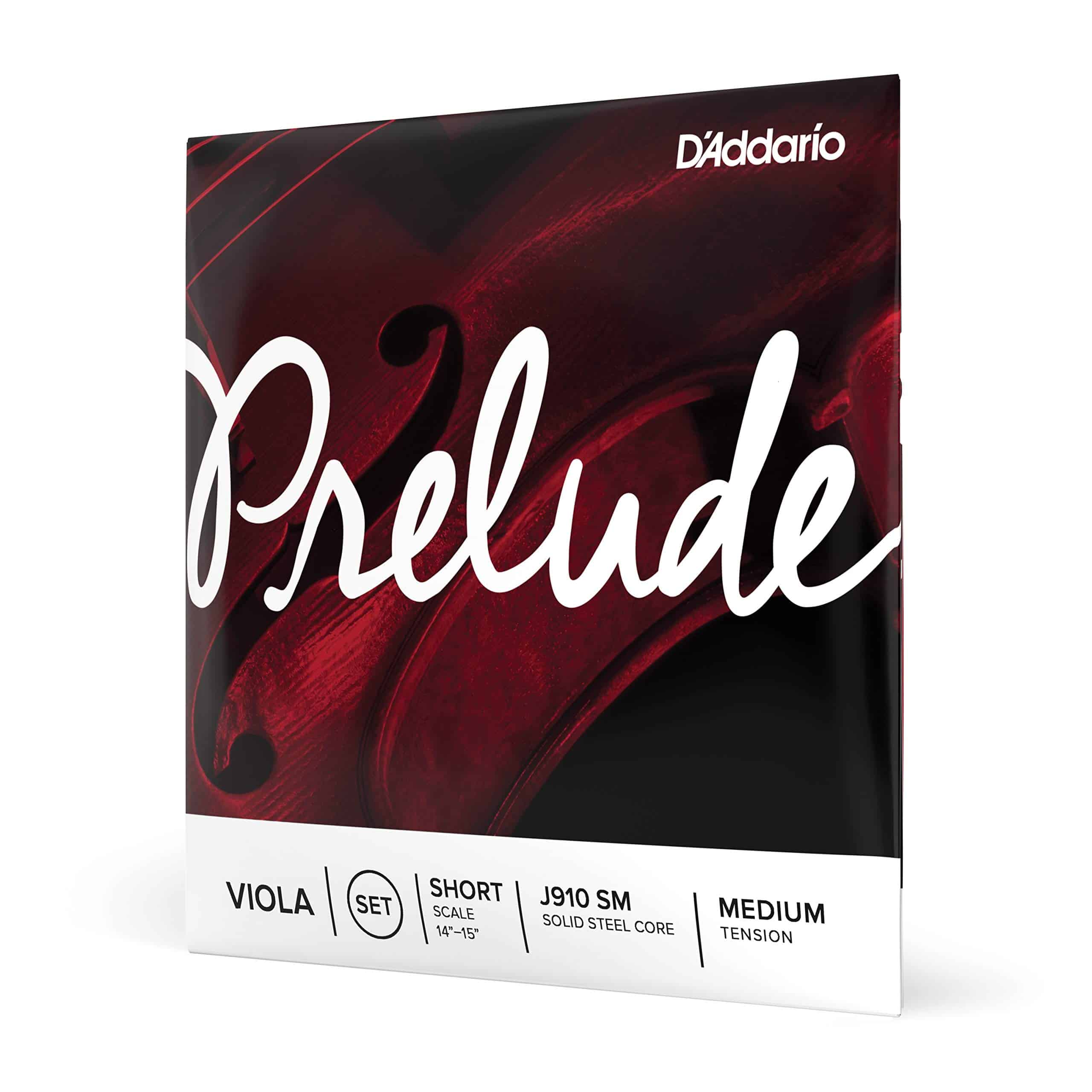 Set de Viola D'Addario Prelude Corto Mediano (J910SM)