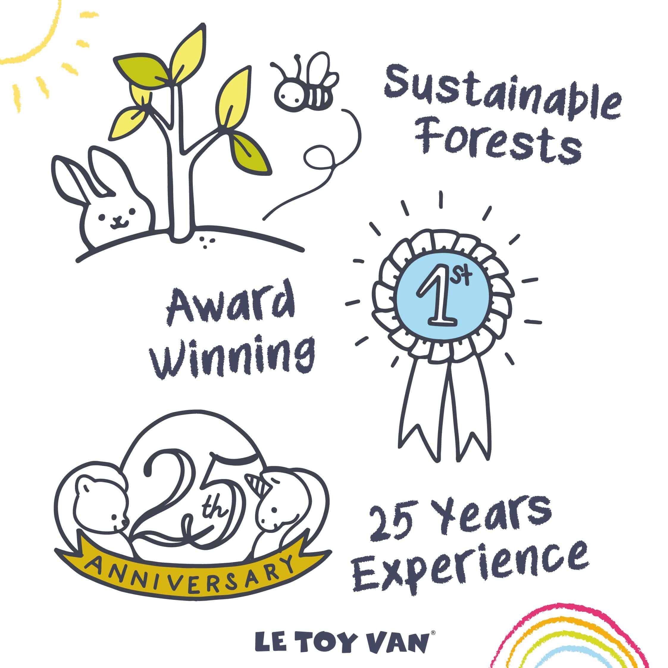 Le Toy Van - Colección de castillos Juguete de madera - Imagen 8