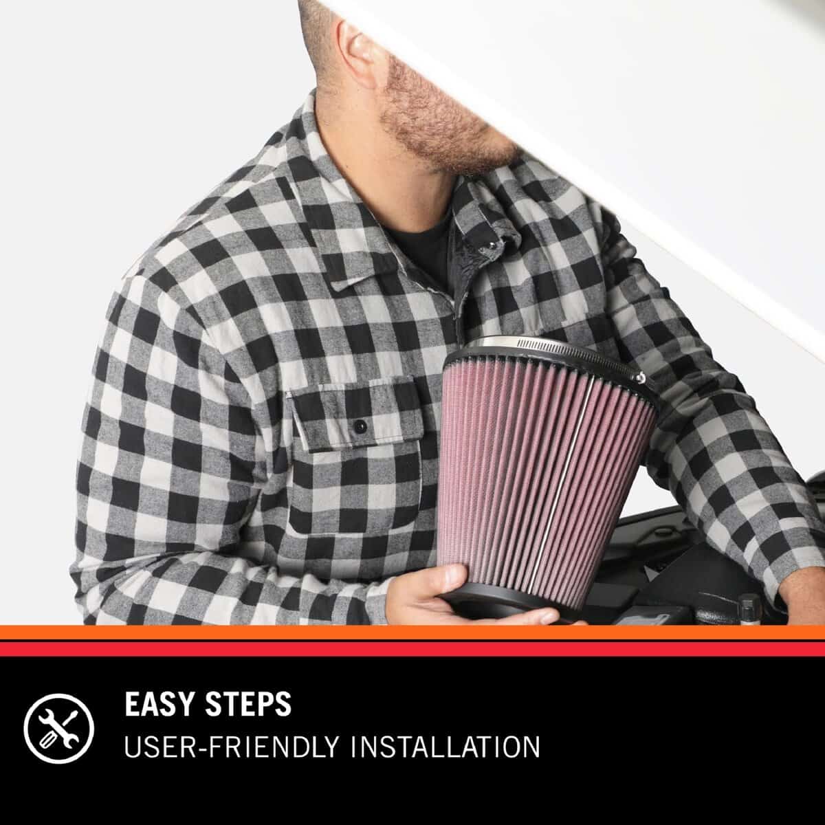 Filtro de aire del motor K&N: Alto rendimiento, premium, - Imagen 5