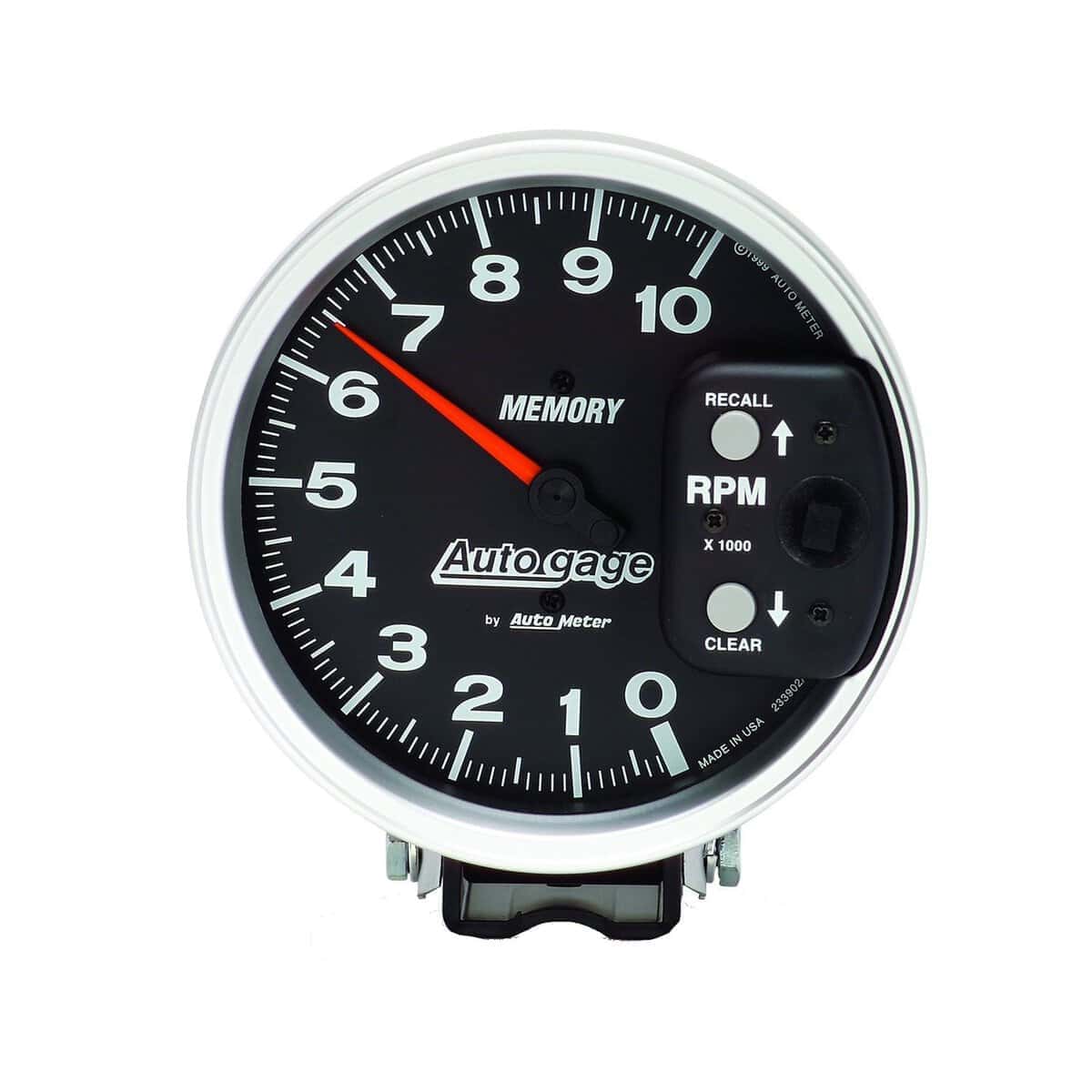 AUTO METER 233902 Autogage Memory Tachometer, 5.000 in. - Imagen 3