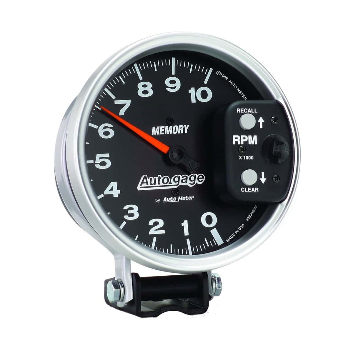 AUTO METER 233902 Autogage Memory Tachometer, 5.000 in. - Imagen 4