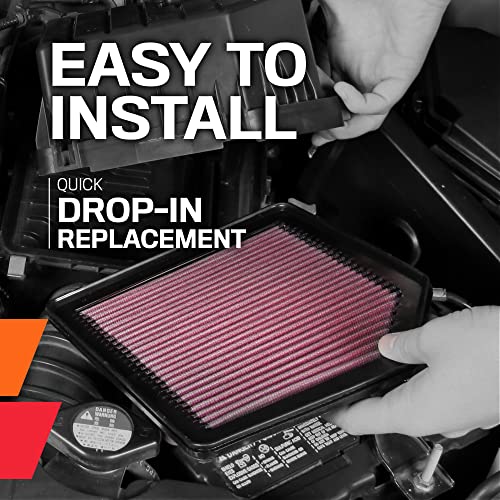 Filtro de aire del motor K&N: Alto rendimiento, Premium, - Imagen 9