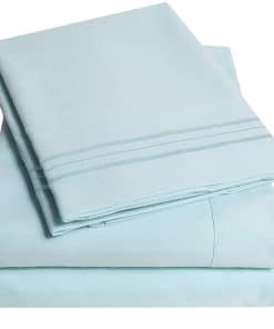 Juego de sábanas California King 1500 -Light Blue