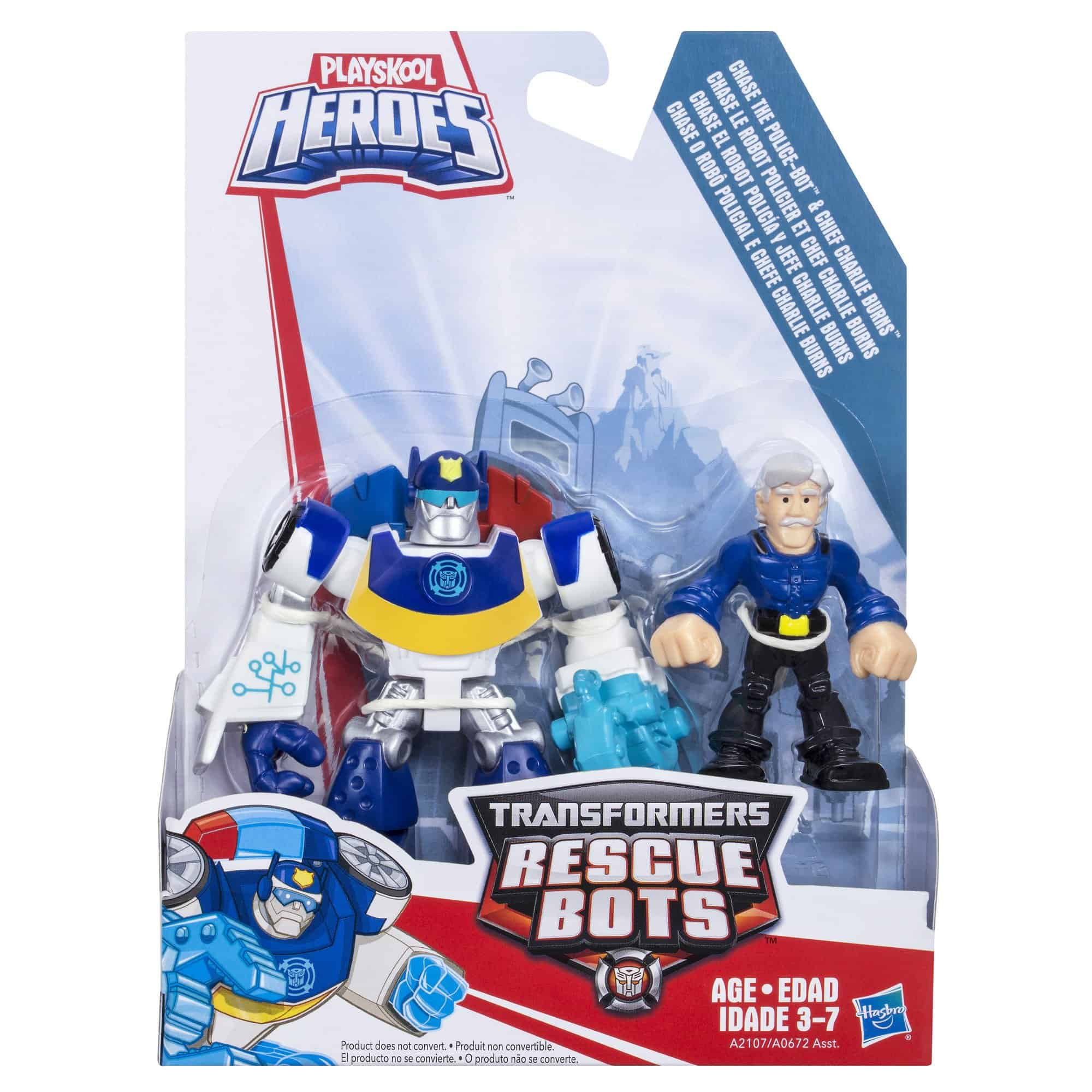 Playskool Heroes Transformers Rescue Bots Chase the - Imagen 3