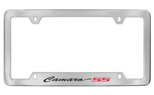 Marco de Placa de Matrícula Chevrolet Camaro SS de Metal - Imagen 5