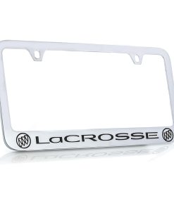 Porta Placas de Licencia de Metal Cromado para Buick
